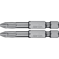 Бита Kraftool X-Drive (26121-2-50-2) PH2 50 мм торсионная (2 шт.)