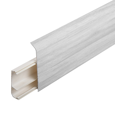 Плинтус ПВХ напольный Salag Lima 72 мм маскара 2500 мм