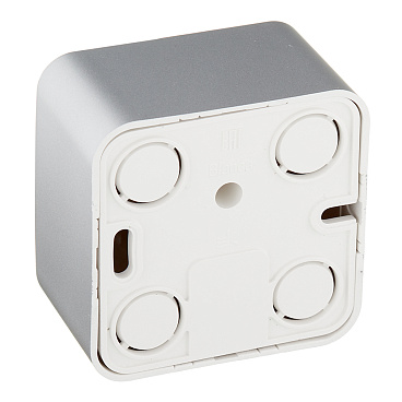 Розетка телефонная Systeme Electric Blanca накладная алюминий (BLNIA011003)