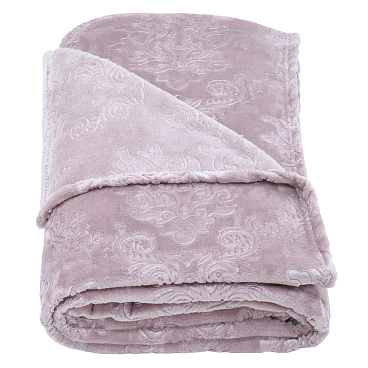 Плед 200х220 см Belezza Кристалл микрофибра розовый