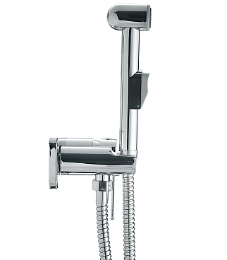 Смеситель с гигиеническим душем встраиваемый Lemark Grace со скрытой частью в комплекте хром (LM1519C)