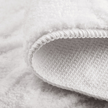 Коврик для ванной белый 50х80 см Moroshka Shelest (944-303-01)