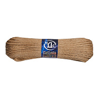 Шнур крученый джутовый 3 пряди d4 мм 100 м МДС