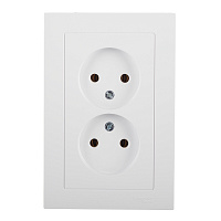 Розетка Systeme Electric AtlasDesign встраиваемая белая (ATN000120)