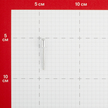 Заклепка вытяжная 4,8x10 мм алюминий/сталь (500 шт.)