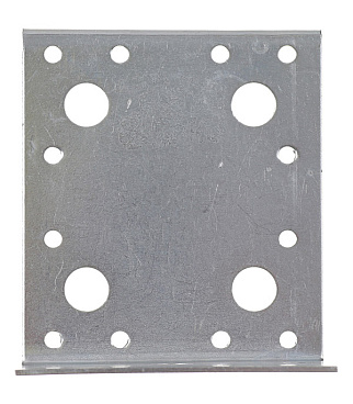 Уголок крепежный Z-образный оцинкованный 55х105х90х2 мм