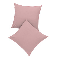 Наволочка 70х70 сатин пудровая Lorikeet Solo (2 шт.)