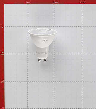 Лампа светодиодная светодиодная Osram GU10 3000К 5 Вт 400 Лм 220-230 В рефлектор PAR51