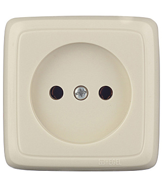 Розетка Hegel Alfa накладная слоновая кость (РА16-103-01)