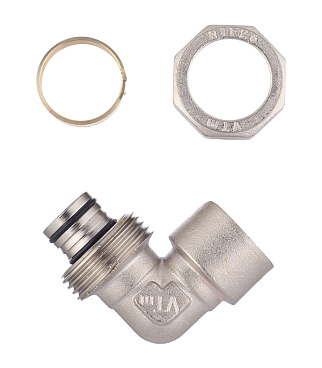 Угол VALTEC (VTm.352.N.002605) 26 обж(ц) х 3/4 ВР(г)