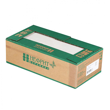 Плитка облицовочная Нефрит Карен серая 1 400x200x8 мм (15 шт.=1,2 кв.м)