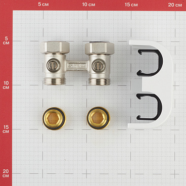 Узел нижнего подключения Simplex Standard Line D1/50 1/2 НР(ш) х 3/4 EK для радиатора (F10011; F10093)