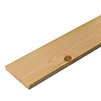 Доска сухая строганая 20х120х3000 мм хвойные породы сорт АВ ФГИС ЛК