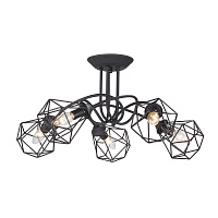 Люстра потолочная Vitaluce V4930 E14 200 Вт 10 кв.м (V4930-1/5PL)