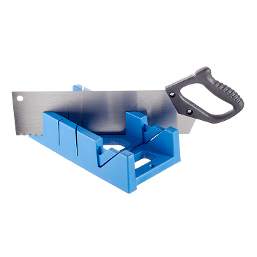 Стусло Сибртех пластиковое с пилой 350х100 мм (22536)