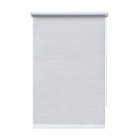 Рулонная штора блэкаут 60х160 см Decofest Каролина белая