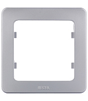 Рамка Hegel Master одноместная серебро (Р401-06)