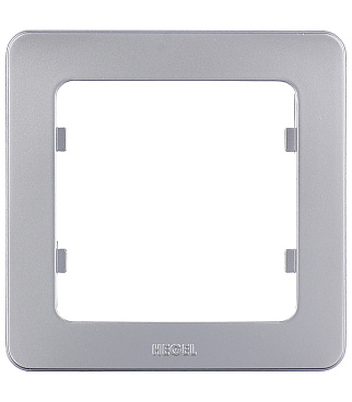 Рамка Hegel Master одноместная серебро (Р401-06)
