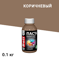 Колер паста Dali коричневая 0,1 кг