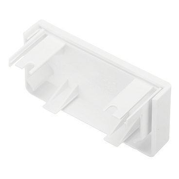 Заглушка торцевая для кабель-канала DKC 80х40 мм белая (00871)