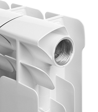 Радиатор биметаллический Rifar Base 350 мм 10 секций 1" боковое подключение белый