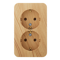 Розетка Systeme Electric Blanca накладная ясень (BLNRA010215)