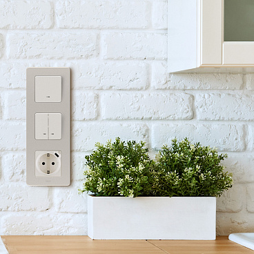 Выключатель Legrand Inspiria одноклавишный встраиваемый слоновая кость с подсветкой (673611)