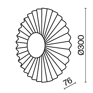 Настенный светильник (бра) Maytoni MOD233WL-L11BS3K
