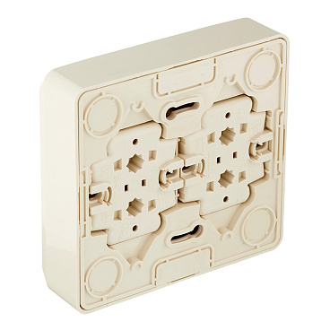 Розетка Systeme Electric Этюд накладная кремовая (PA16-205K)