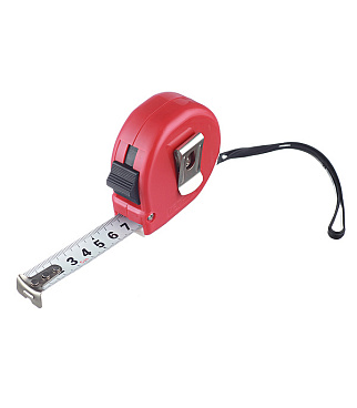 Рулетка с фиксатором 5 м x 19 мм