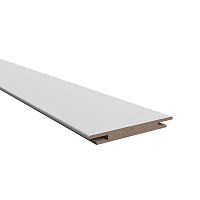 Доборная планка телескопическая Мона/Честер 100х10х2070/2130 мм эмаль белая (1 шт.)