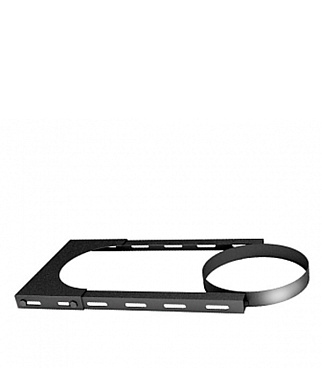 Хомут Вулкан V50R с креплением к стене для дымоходов d115х215 мм AISI 304