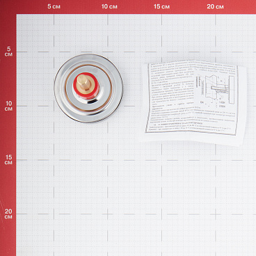 Термометр аксиальный Росма 1/2 НР(ш) d63 мм шток 46х6 мм 120°С (2409)
