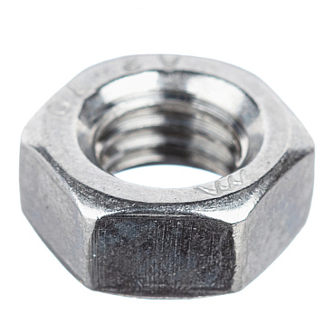 Гайка крепежная нержавеющая сталь М8 DIN 934 (15 шт.)