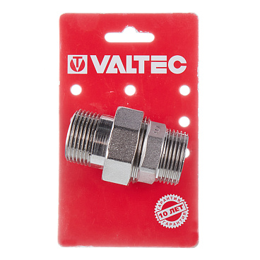 Американка прямая Valtec 1 НР(ш) х 1 НР(ш) латунная (VTr.728.N.0006)