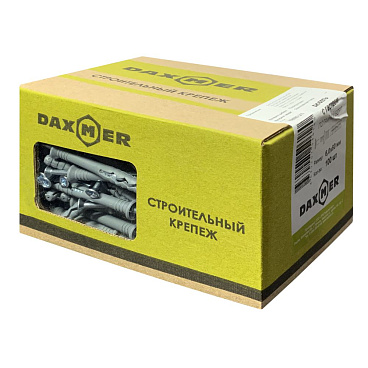 Дюбель-гвоздь 6x60 мм потайная манжета полипропилен (100 шт.)