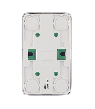 Розетка Hegel Alfa накладная черная (РА16-143-08)