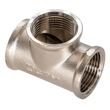 Тройник 1/2 ВР(г) х 1/2 ВР(г) х 1/2 ВР(г) латунный