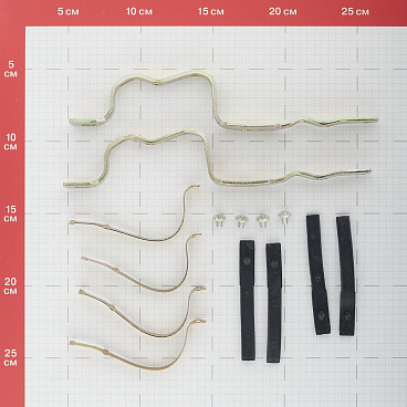 Кронштейн для монтажа коллекторов 3/4 х 1 х 1 1/4 (2 шт.) (10580)