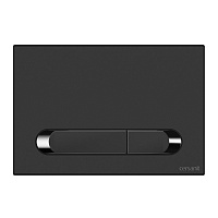 Клавиша смыва для инсталляций Cersanit Estetica черная (64112)