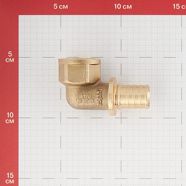 Угол Stout 25 мм х 3/4 ВР(г) латунный (SFA-0006-002534)