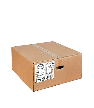 Мойка для кухни Granula Standard 50х42х19 см врезная кварц черная