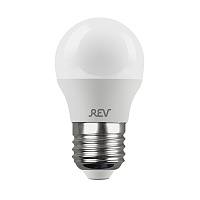 Лампа светодиодная Rev Ritter E27 2700К 7 Вт 560 Лм 180-240 В шар G45 матовая