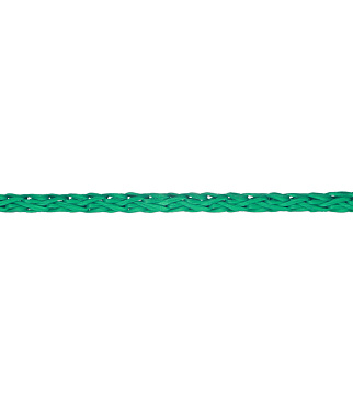 Шнур вязаный полипропиленовый 8 прядей зеленый d3 мм 50 м