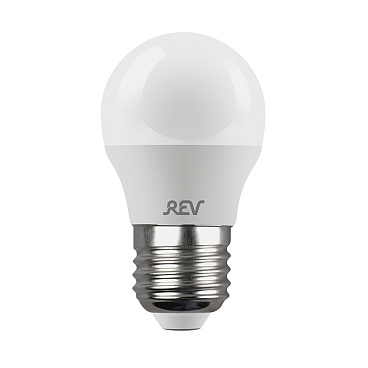 Лампа светодиодная Rev E27 2700К 7 Вт 560 Лм 180-240 В шар G45 матовая