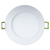 Светильник встраиваемый светодиодный белый 7 Вт 3000К IP20 Navigator ДВО (71374)