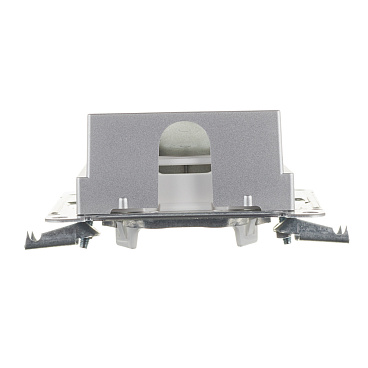 Вывод кабеля Systeme Electric AtlasDesign встраиваемый алюминий (ATN000399)