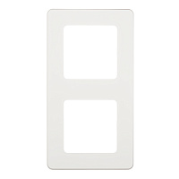 Рамка Legrand Inspiria двухместная белая (673940)