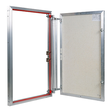 Люк ревизионный под плитку Практика EuroFormat-R алюминиевый 600х1000 мм скрытый нажимной