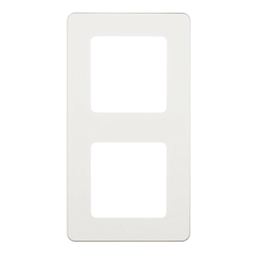 Рамка Legrand Inspiria двухместная белая (673940)